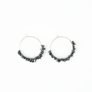 Hematite Jhumka