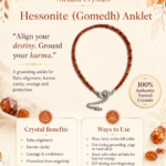 Hessonite Anklet