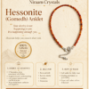 Hessonite Anklet