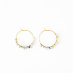 Howlite Jhumka