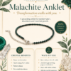 Malachite Anklet