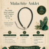 Malachite Anklet