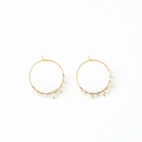 Moonstone Jhumka