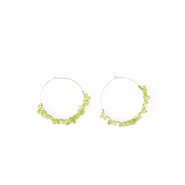 Peridot Jhumka