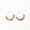 Red Jasper Jhumka