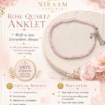Rose Quartz Anklet
