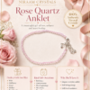 Rose Quartz Anklet