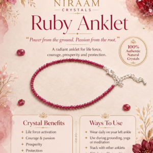 Ruby Anklet