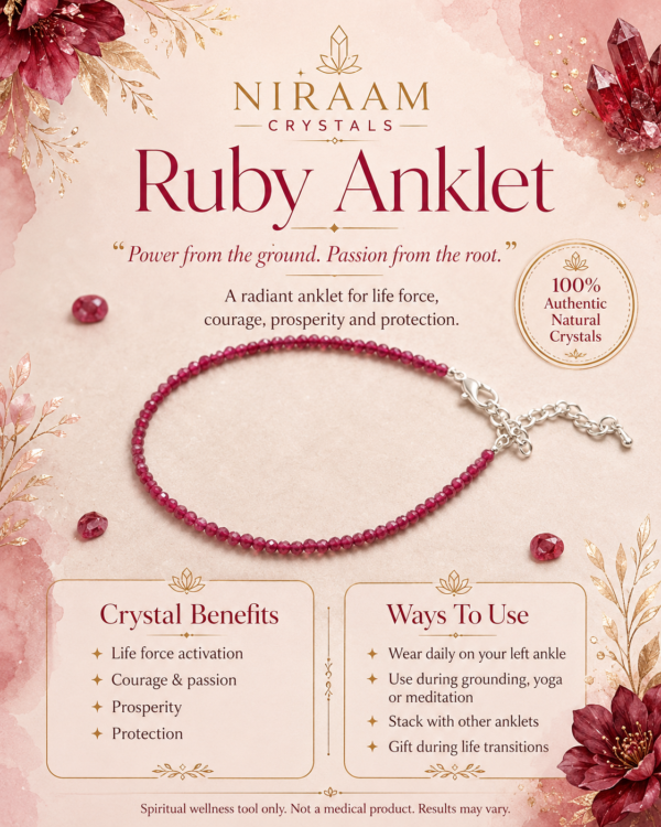 Ruby Anklet