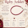 Ruby Anklet
