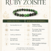 Ruby Zoisite Bracelet