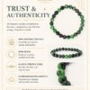 Ruby Zoisite Bracelet