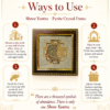 Shree Yantra Pyrite Frame