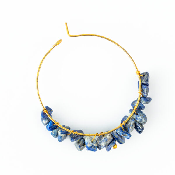 Lapis Lazuli Jhumka