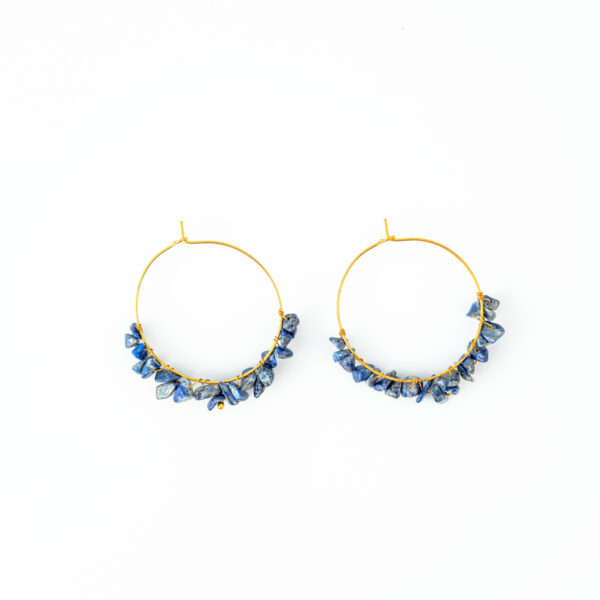 Lapis Lazuli Jhumka