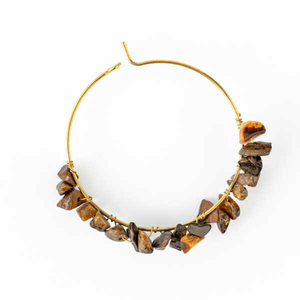 Tiger Eye Jhumka