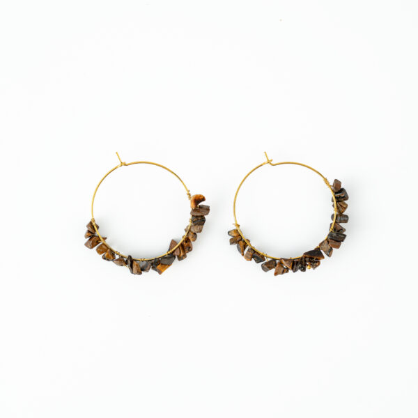 Tiger Eye Jhumka