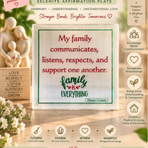 Family Harmony Manifestation Plate