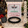 Kali Shakti Protection Manifestation Plate with Black Tourmaline Bracelet