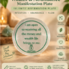 Wealth & Abundance Manifestation Plate